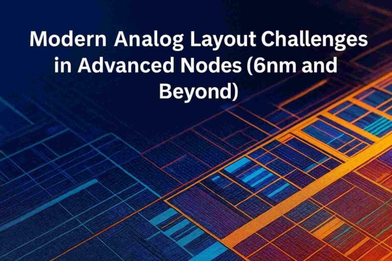 Modern Analog Layout Challenges in Advanced Nodes