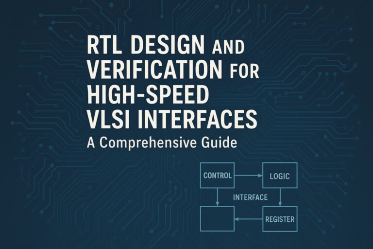 RTL Design and Verification for High-Speed VLSI Interfaces