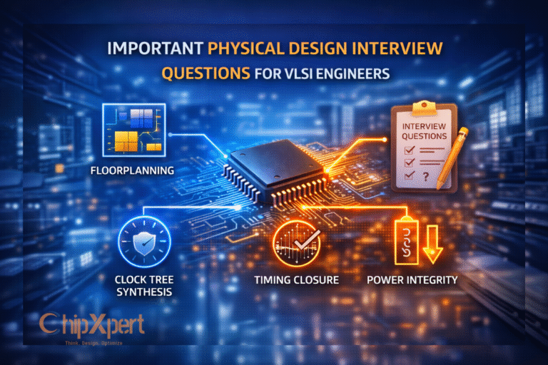 Important Physical Design Interview Questions for VLSI Engineers in 2026