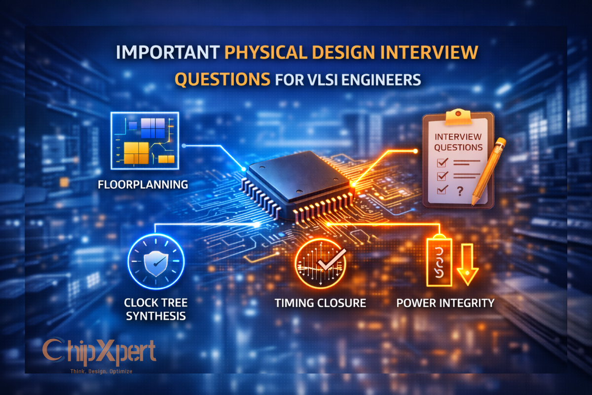 Important Physical Design Interview Questions for VLSI Engineers in 2026