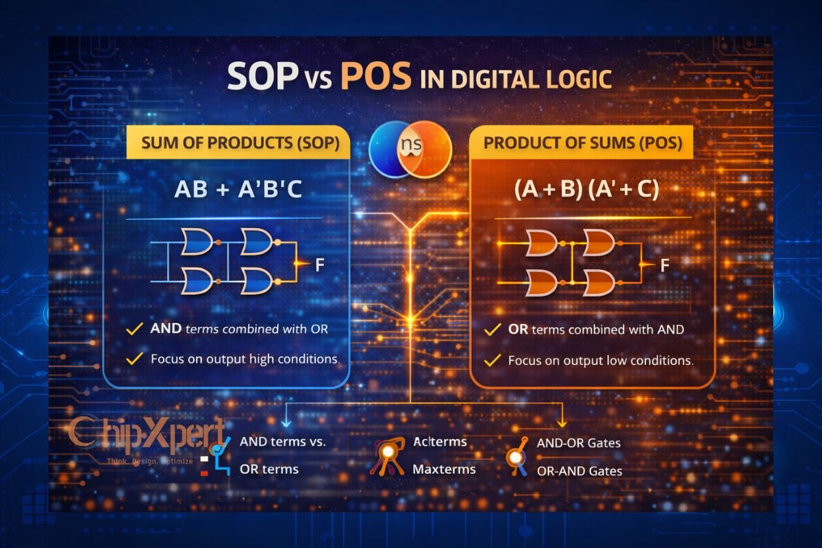SOP vs POS in Digital Logic