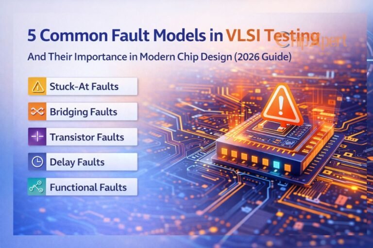 5 Common Fault Models in VLSI Testing and Why They Matter in 2026