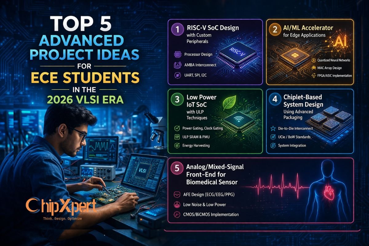 Top 5 Advanced Project Ideas for ECE Students in the 2026 VLSI Era
