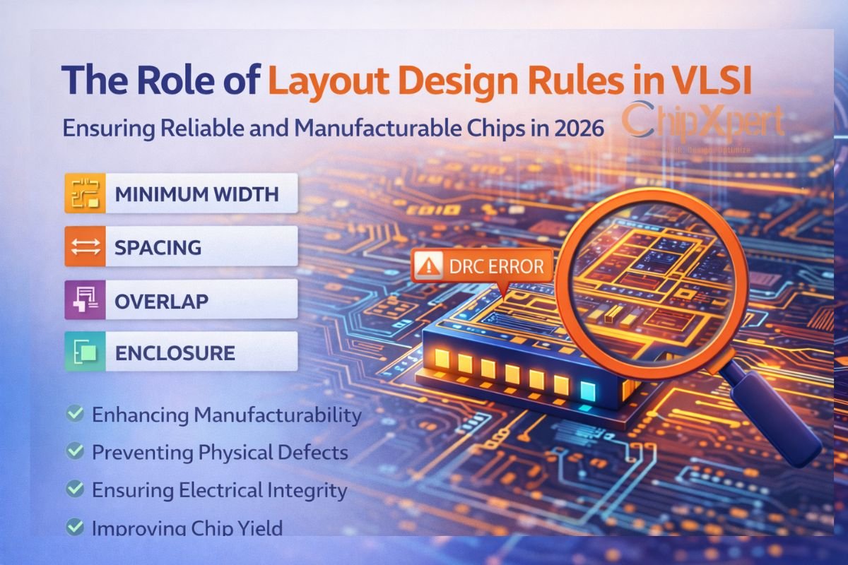 VLSI layout design rules